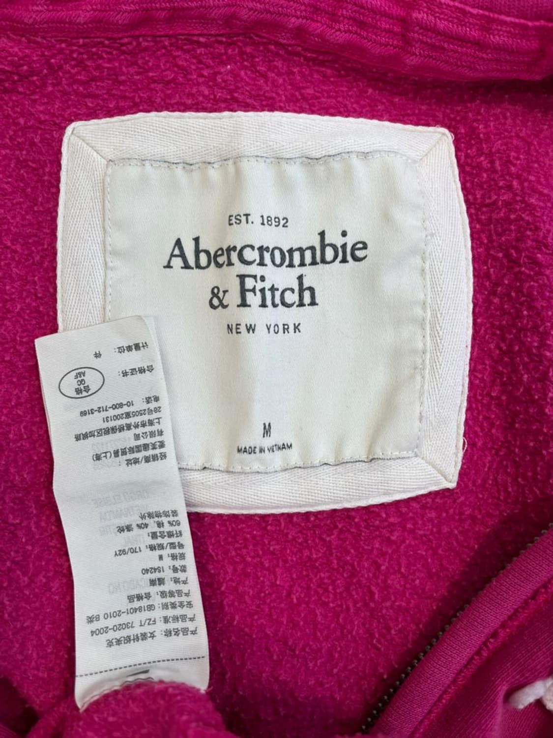 아베크롬비 후드 집업/#3132 상품이미지4