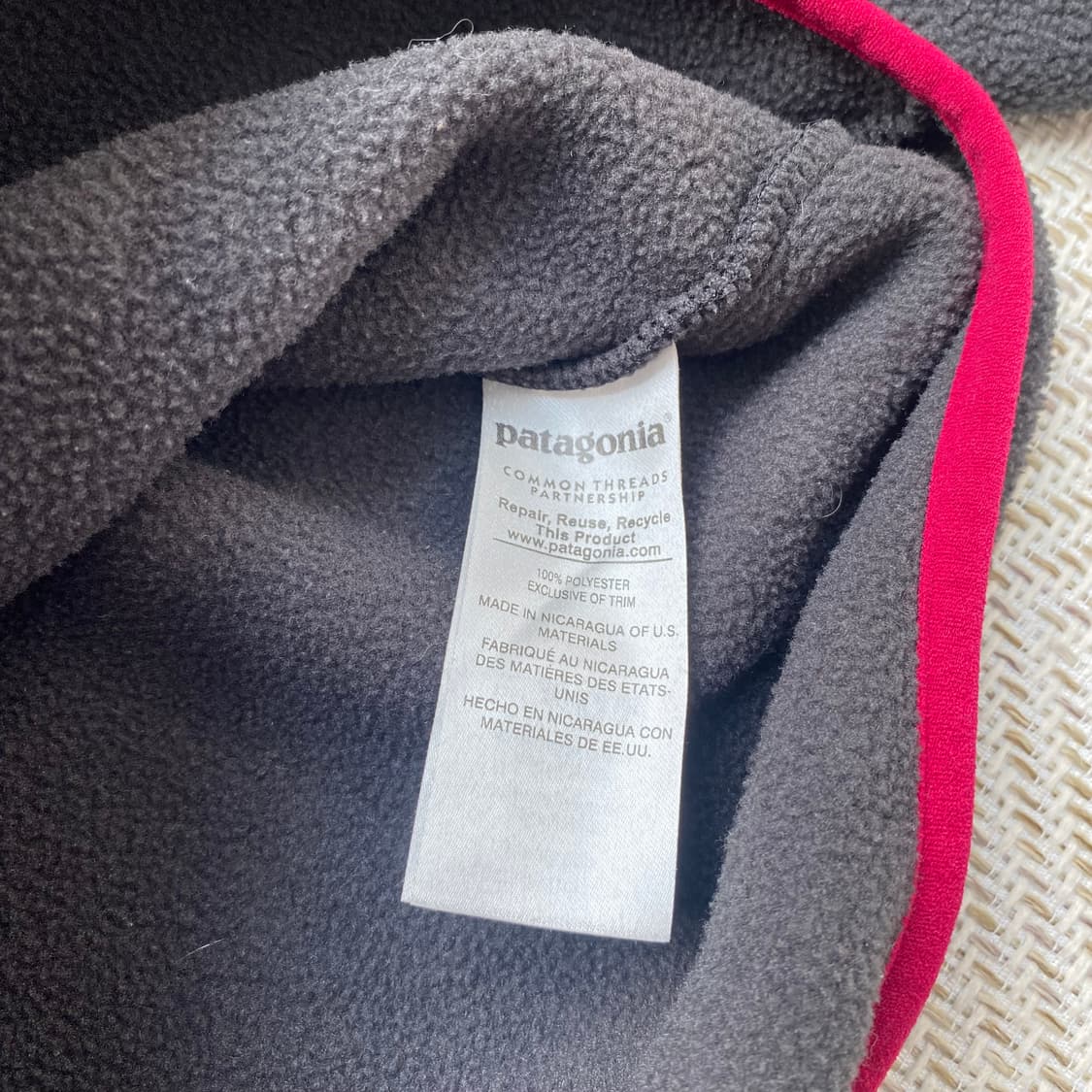 파타고니아 신칠라 브라운레드 S 상품이미지9