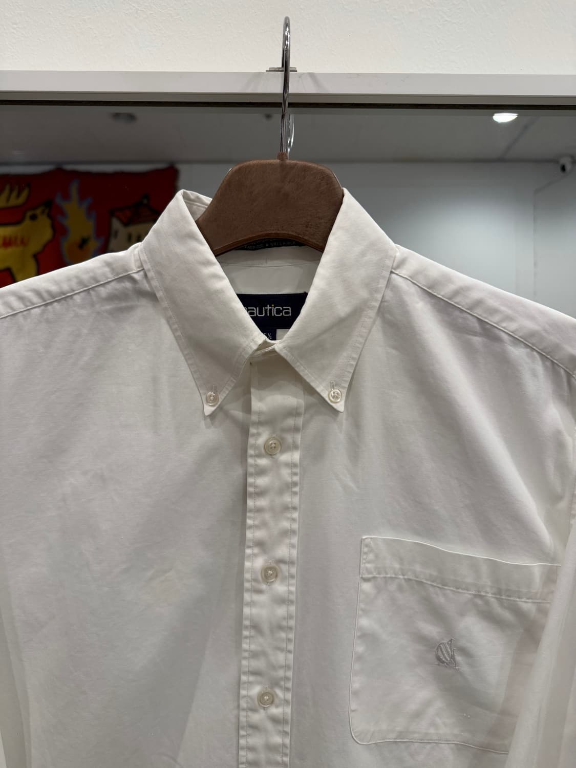 00s Nautica 노티카 화이트 셔츠 상품이미지3