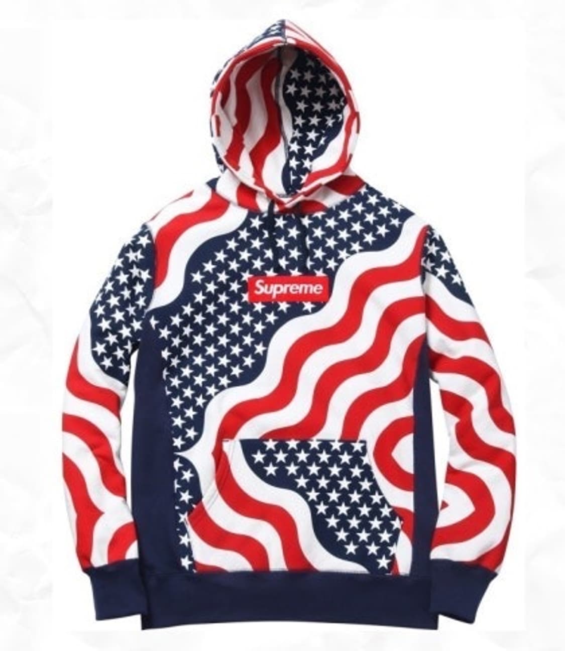 슈프림 성조기 박스로고 후드 상품이미지1