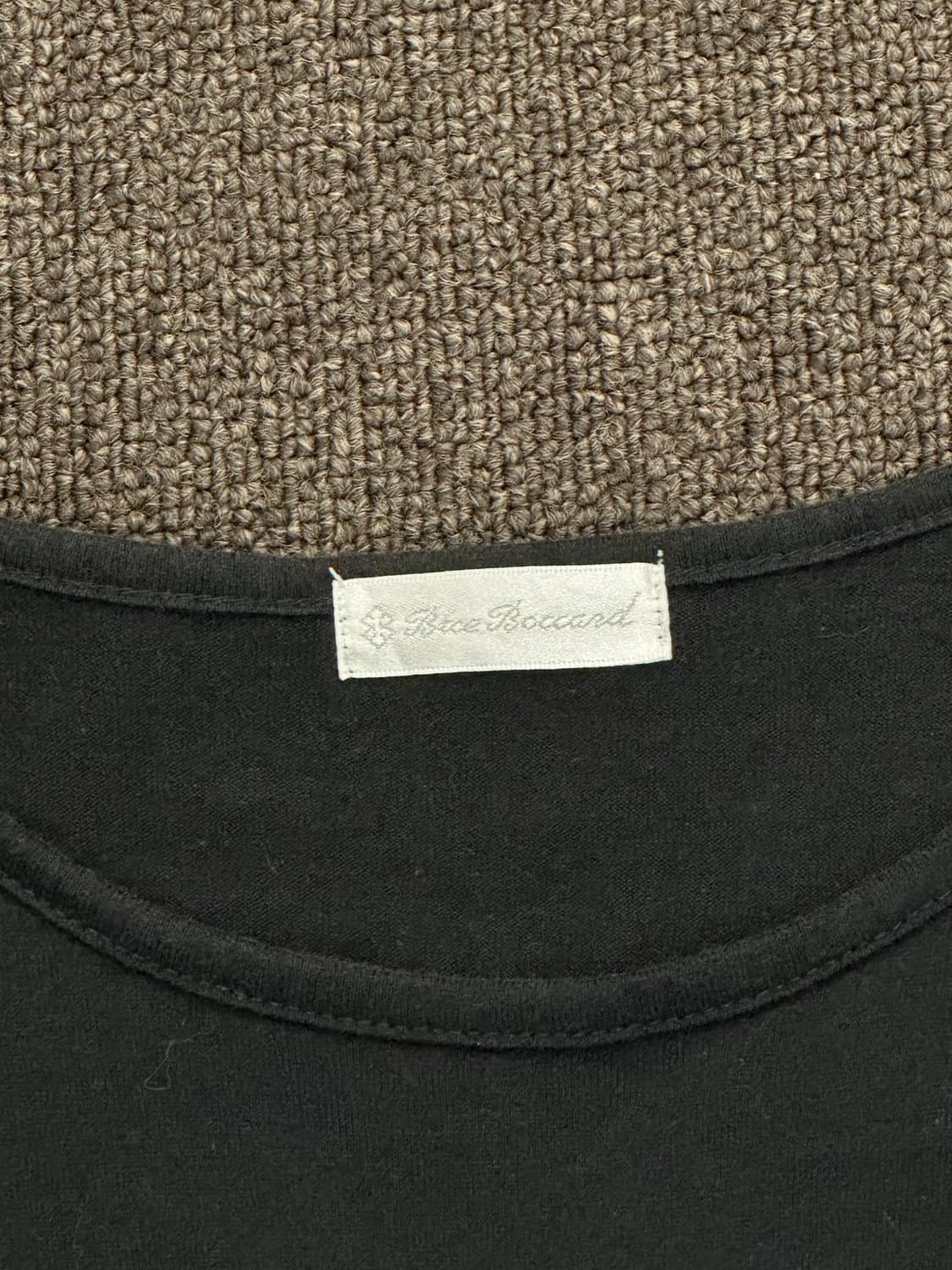 M)Japanese vintage 여성 나비 프린팅 큐빅 반팔 상품이미지4