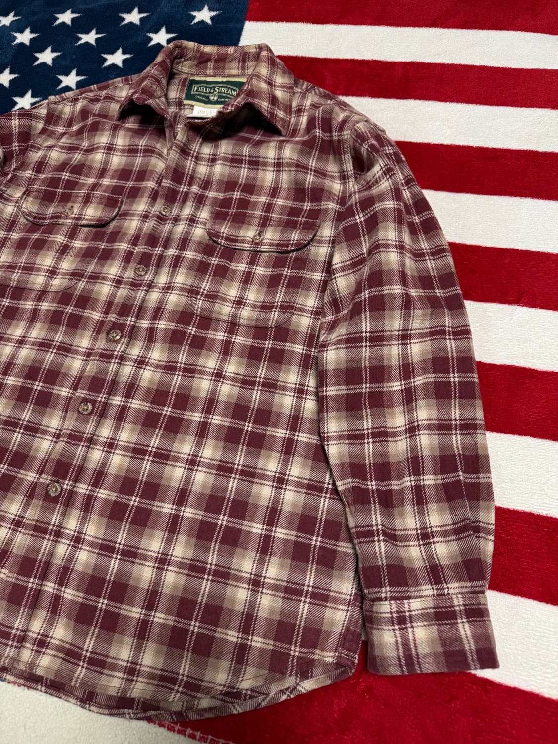 Field&stream flannel shirt필드앤스트림 헤비플란넬셔츠 상품이미지2