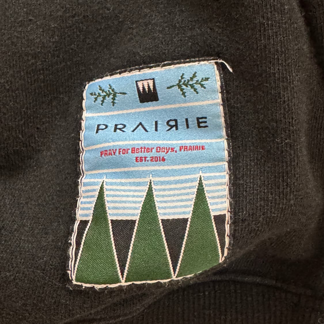 [L] prairie 팔 자수 스웻셔츠 상품이미지2