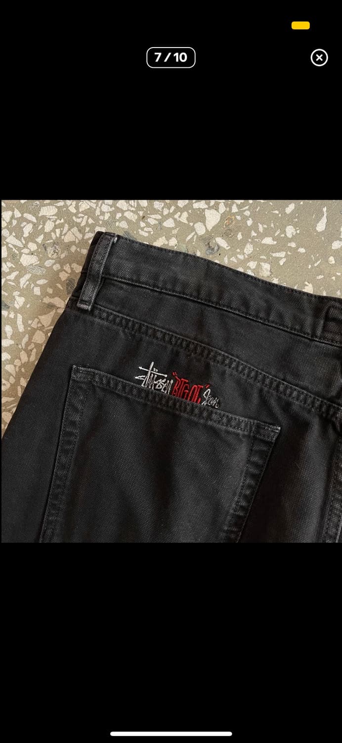 스투시 big ol jean 블랙 상품이미지7