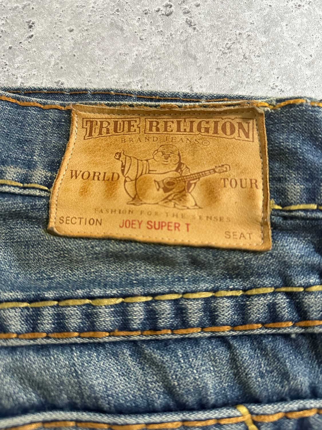 00s TRUE RELIGION 조이 슈퍼 T 데님 팬츠 /710 상품이미지4