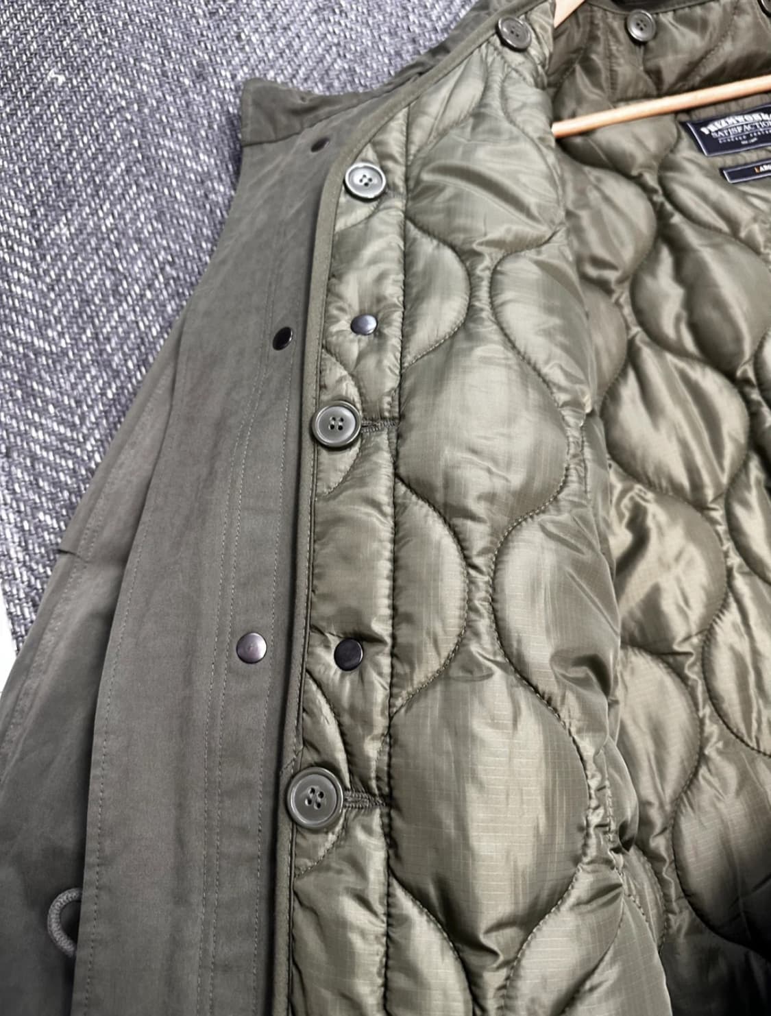 프리즘웍스 피쉬테일 야상 L 상품이미지6