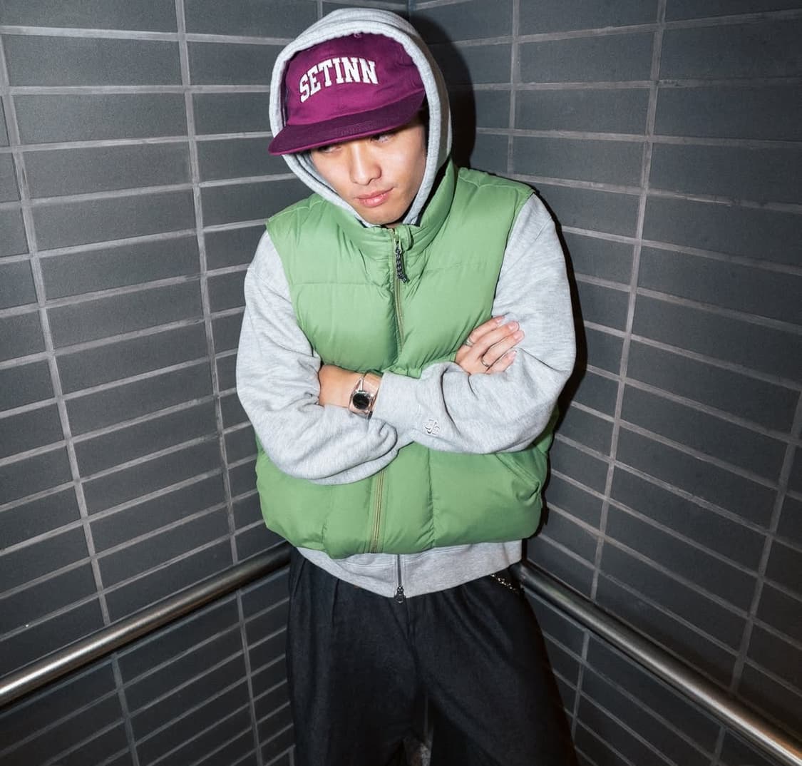 Setinn 세틴 볼캡 모자 네이비컬러 판매 상품이미지6