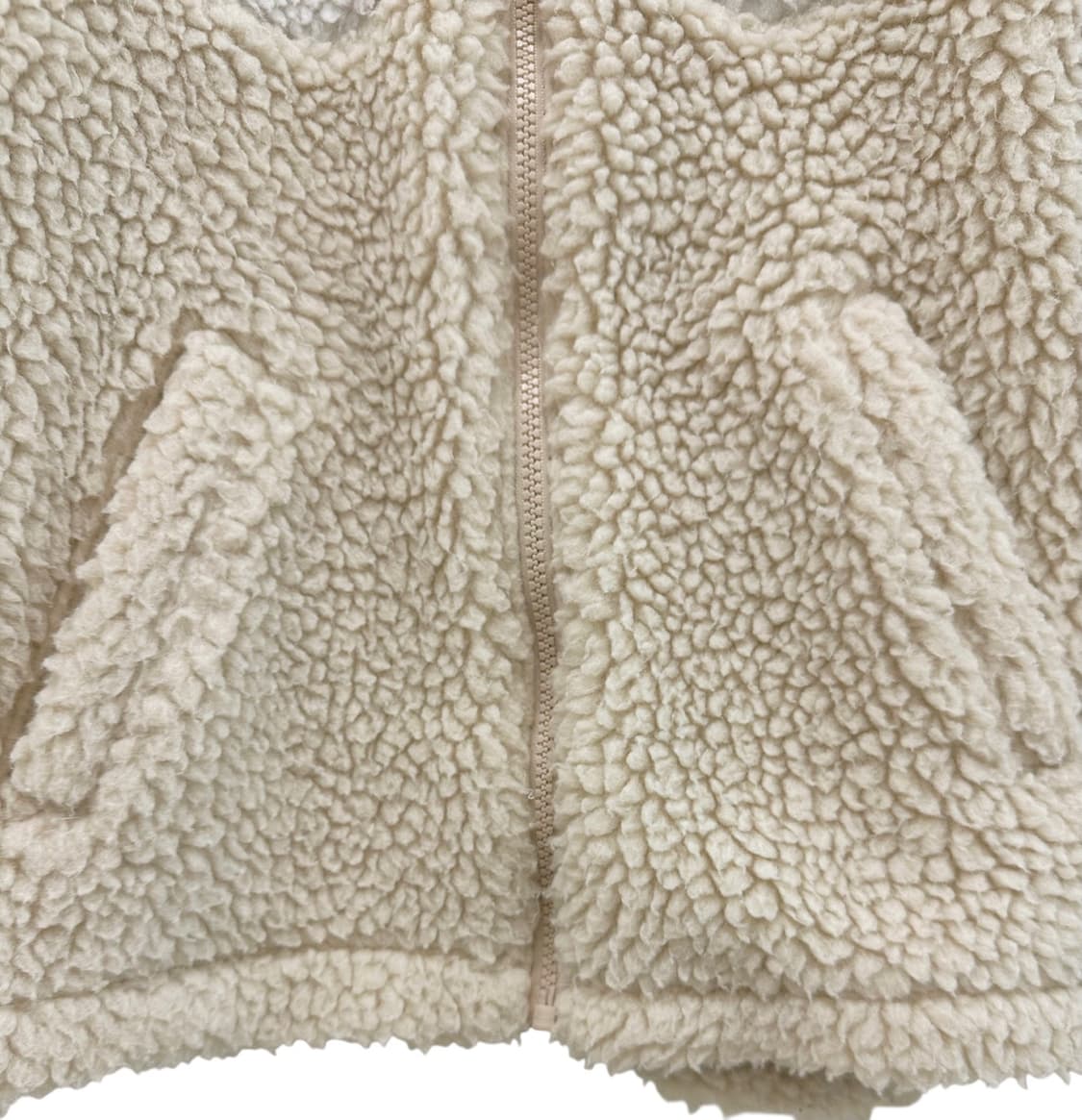 나이키 빅스우시 뽀글이 기모 플리스 후리스 베이지 (여성M) 상품이미지4