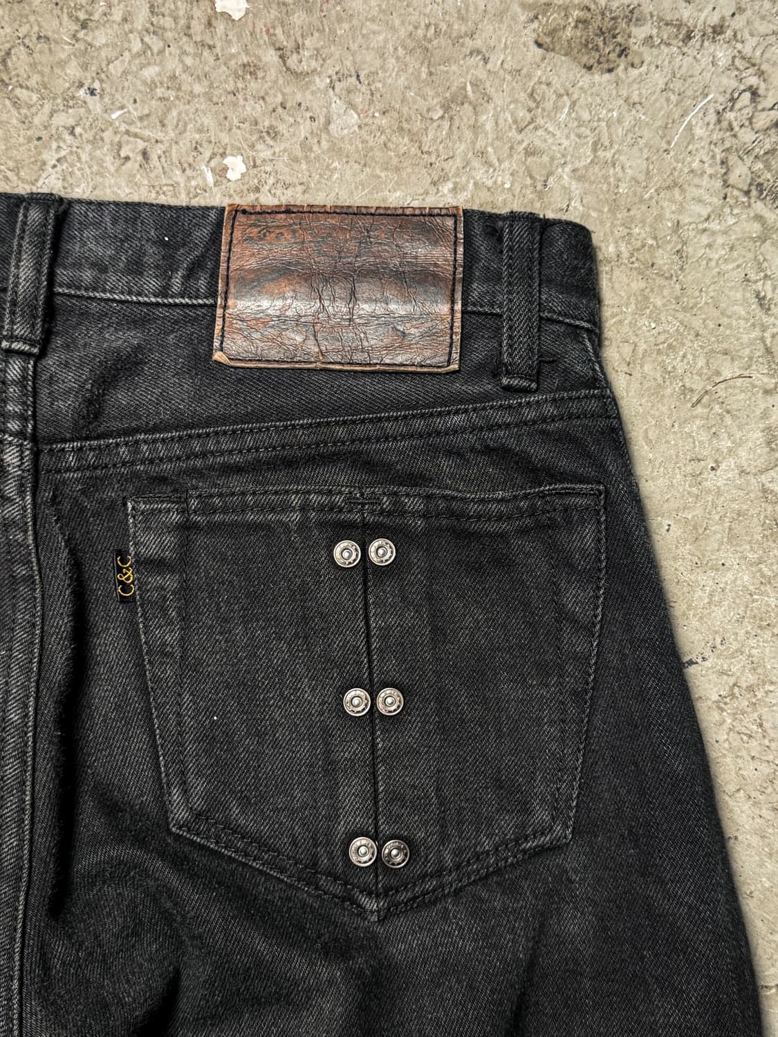 CELT&COBRA – Black Denim Pants 상품이미지10
