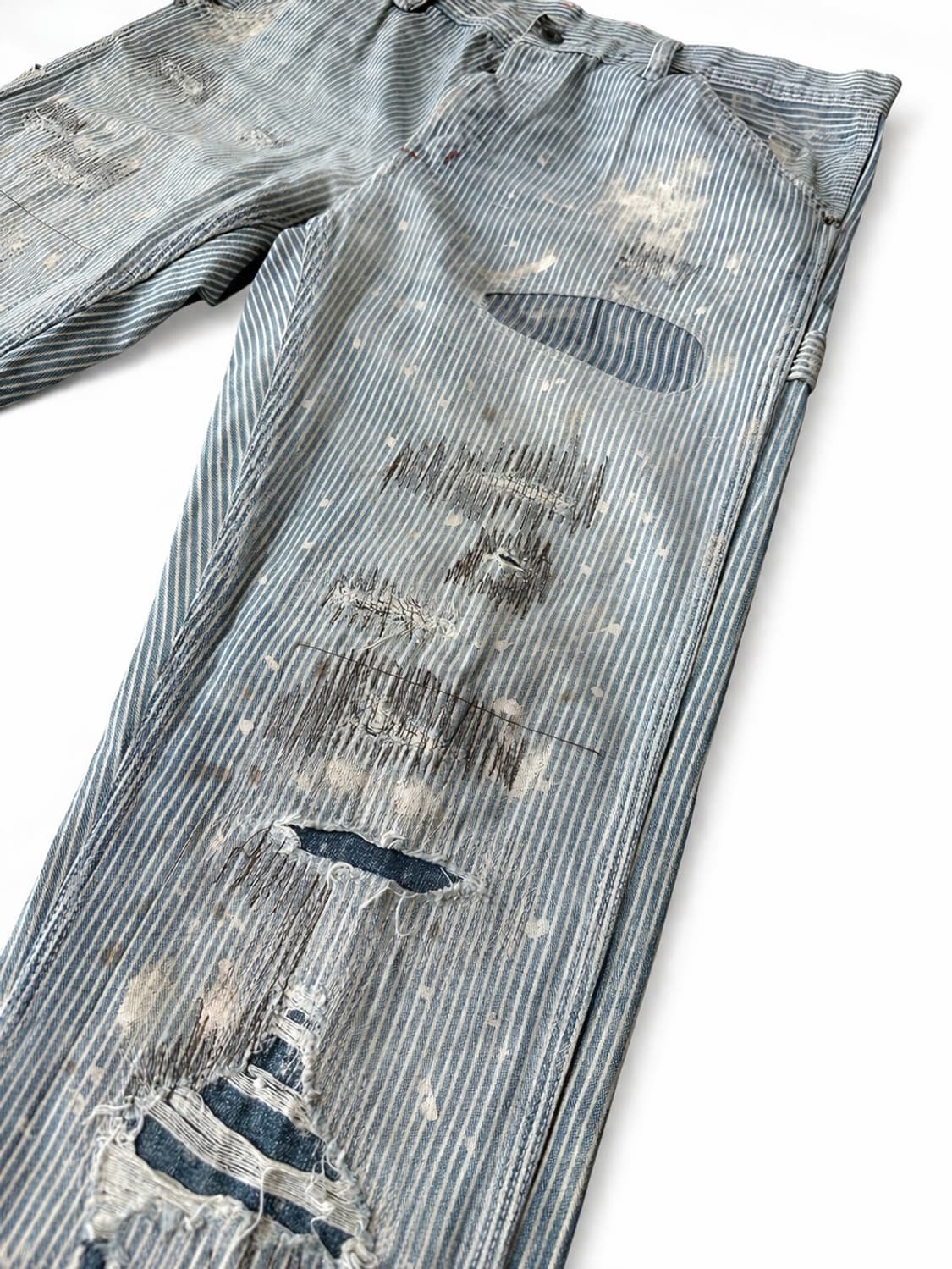 폴로 데님 앤 서플라이 데미지 페인팅 데님 팬츠 상품이미지5