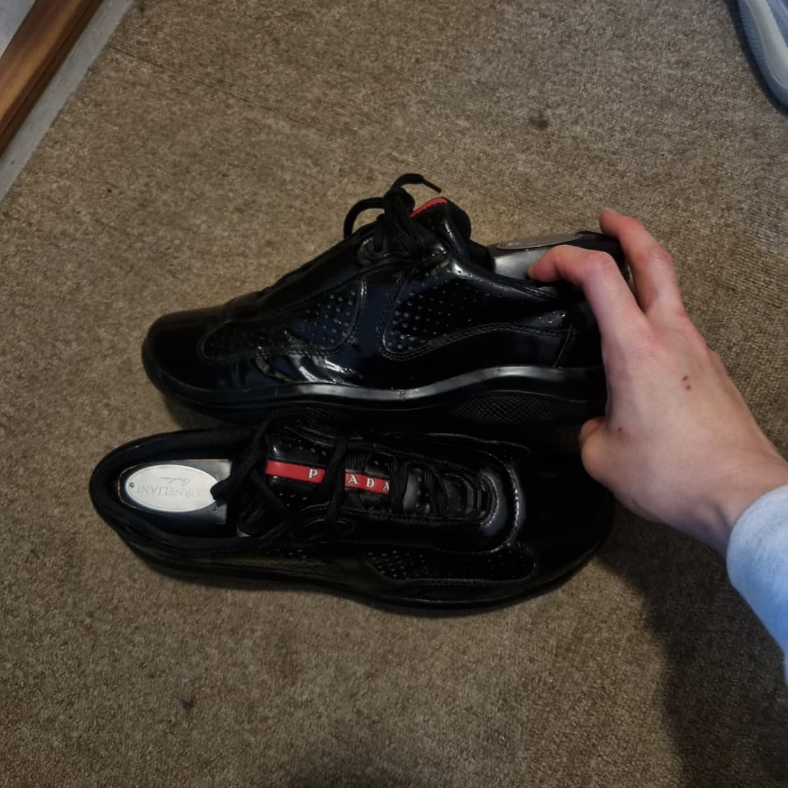 프라다 아메리칸컵 블랙 uk8 상품이미지6