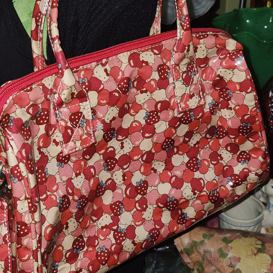 사만사베가 x 키티 pvc 딸기 사과 3way 백 상품이미지2