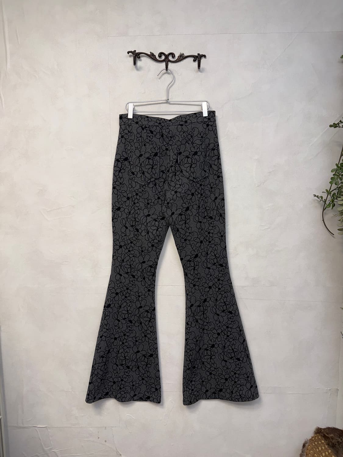 Uglyshadow Flower Pants Gray 상품이미지4