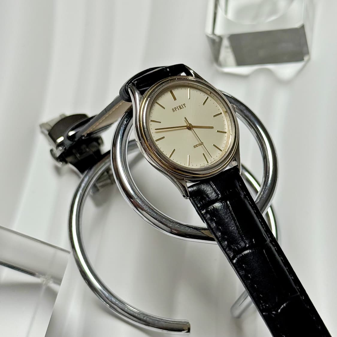 80's 90's 세이코 빈티지 스피릿 드레스 워치 상품이미지4