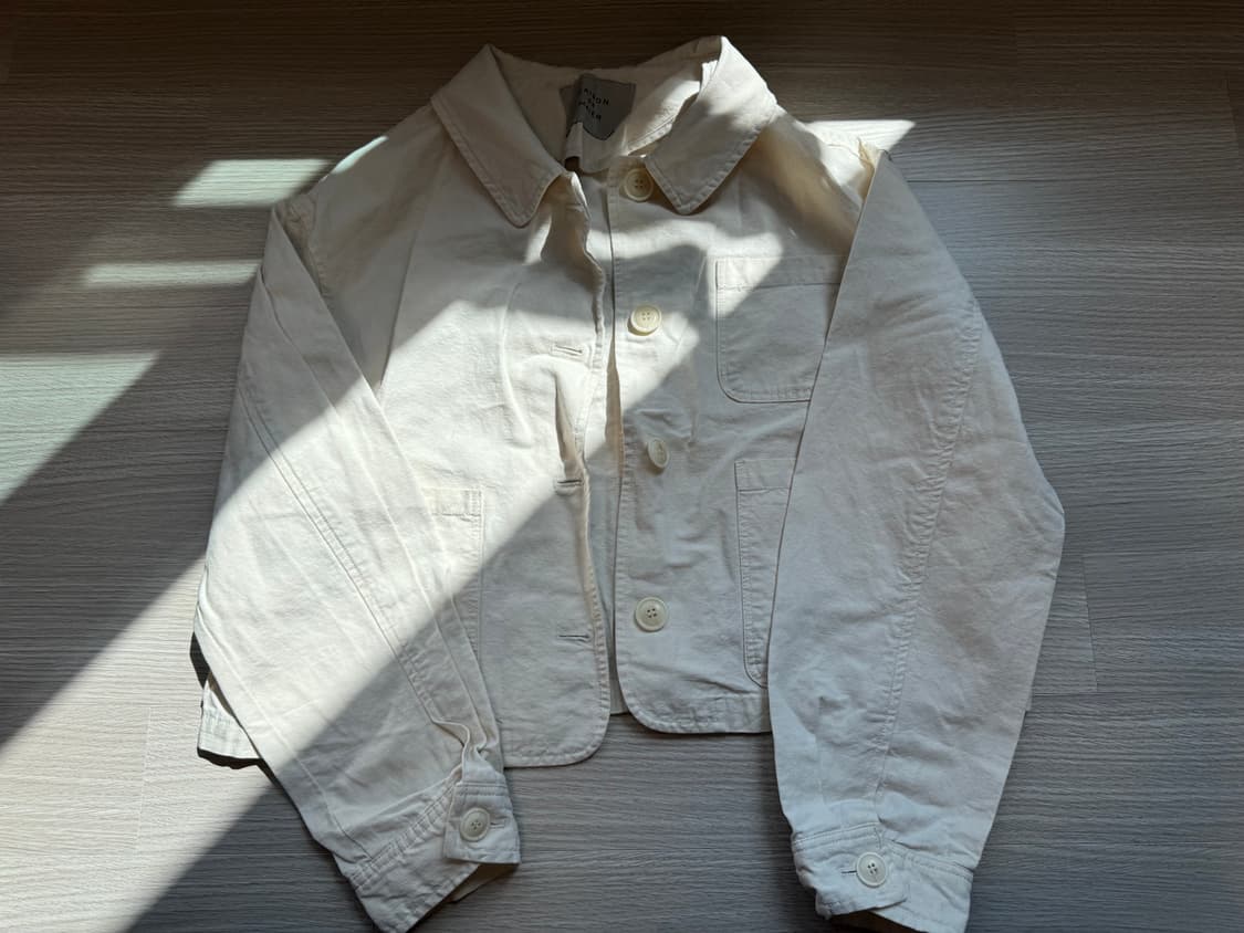 메종드메이어(MAISON DE MAIER) 라미 코튼 자켓 (아이보리) 상품이미지4