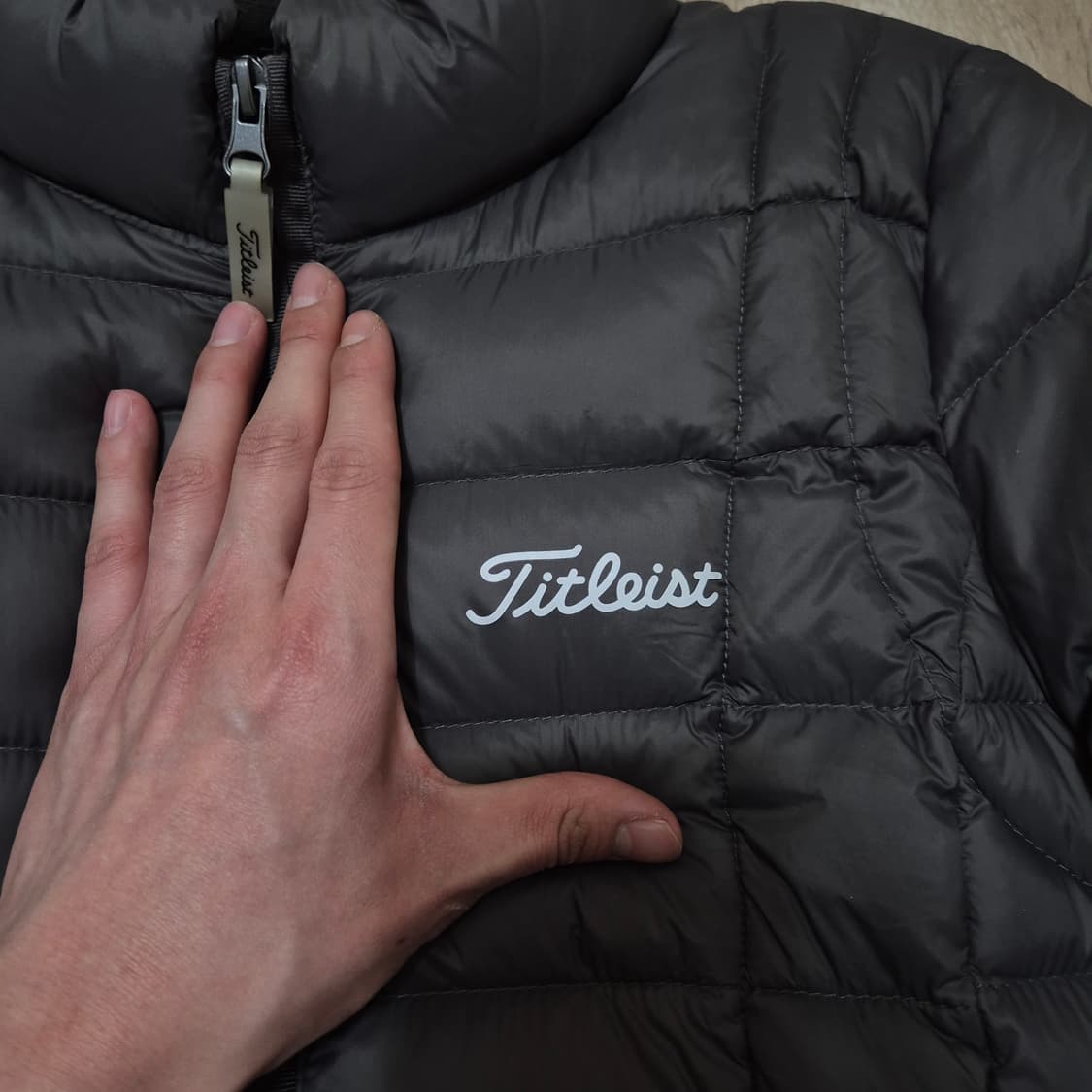 타이틀리스트 여성 골프웨어 위리스트 로고 골프 패딩 M(95) 상품이미지5