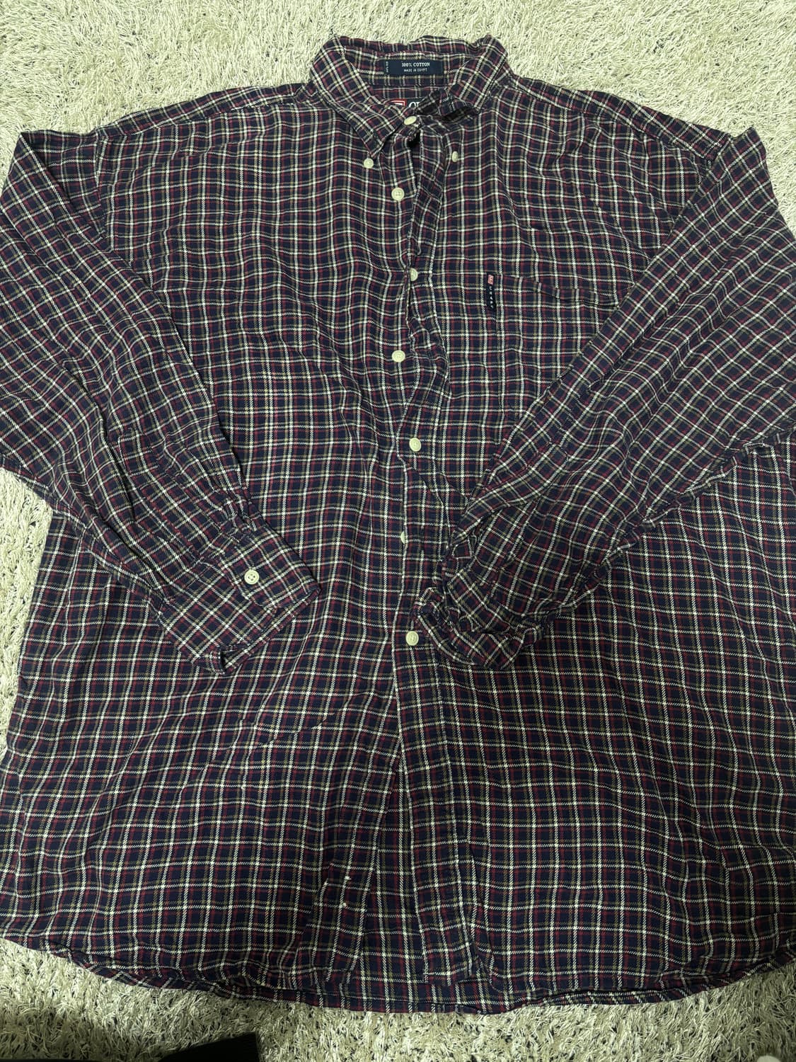 일본판 CHAPS RALPH LAUREN 체크셔츠 사이즈 110 상품이미지1