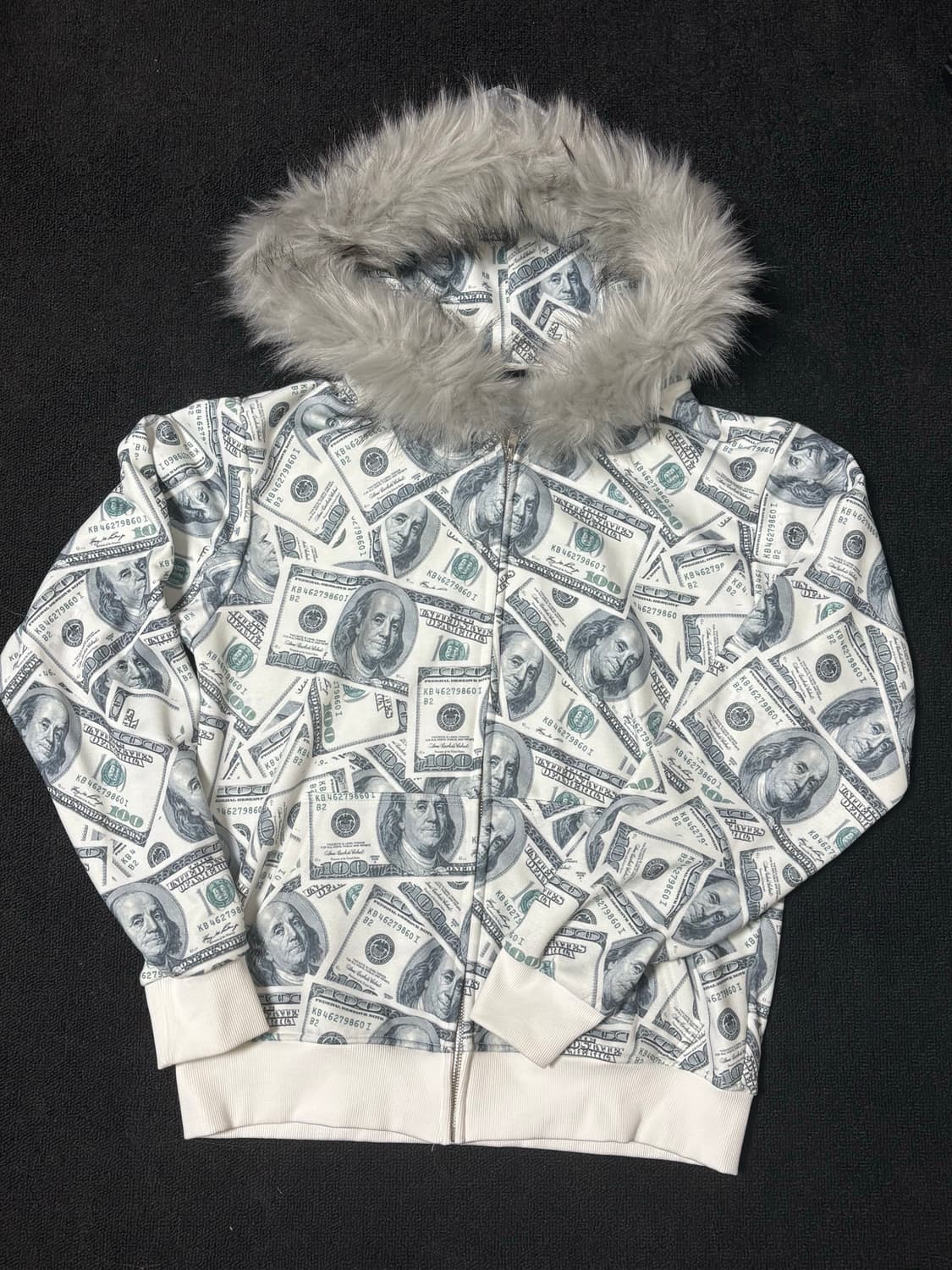 heaven sent 달러 퍼 후드집업 상품이미지1