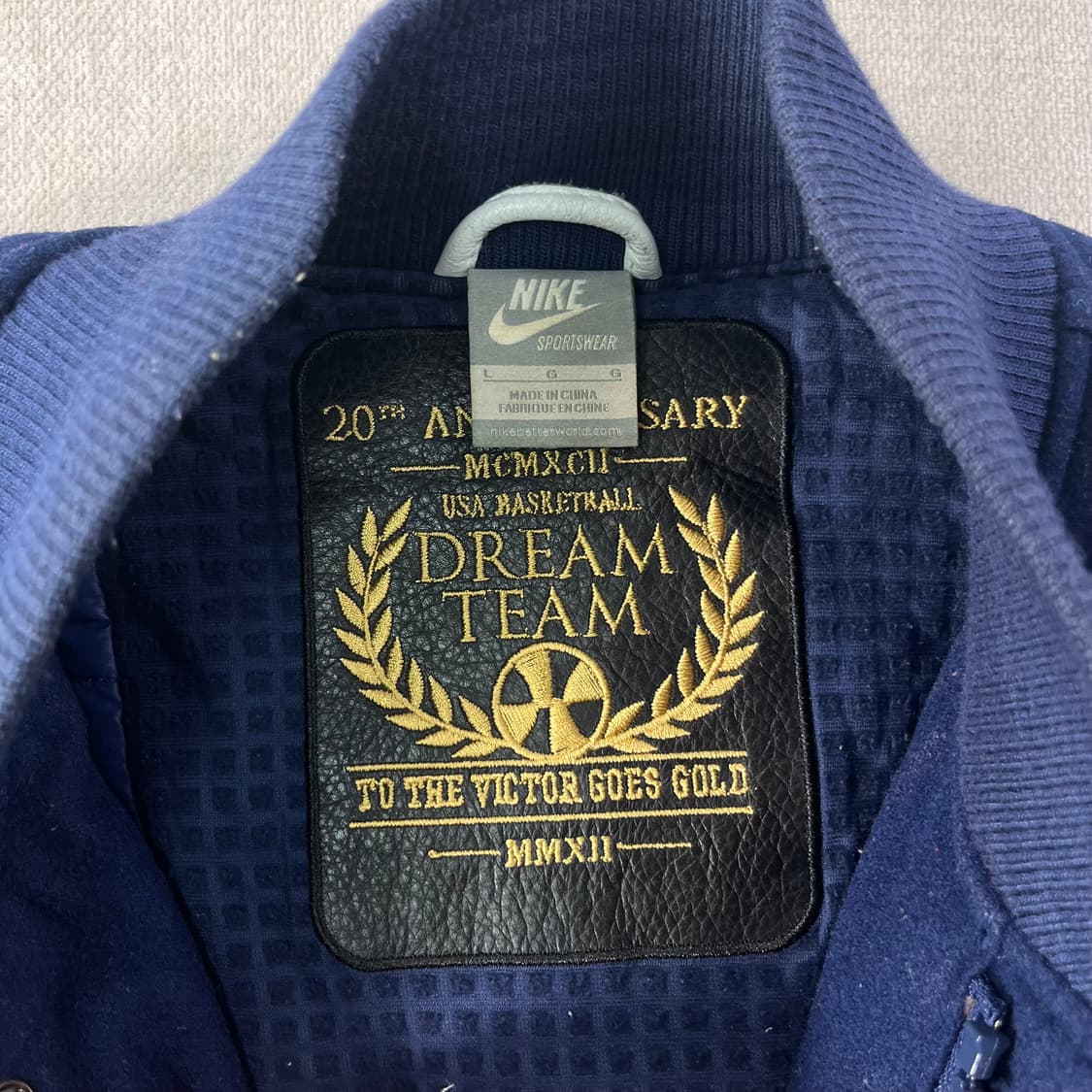 100 나이키 드림팀 20주년 바시티 자켓 상품이미지3