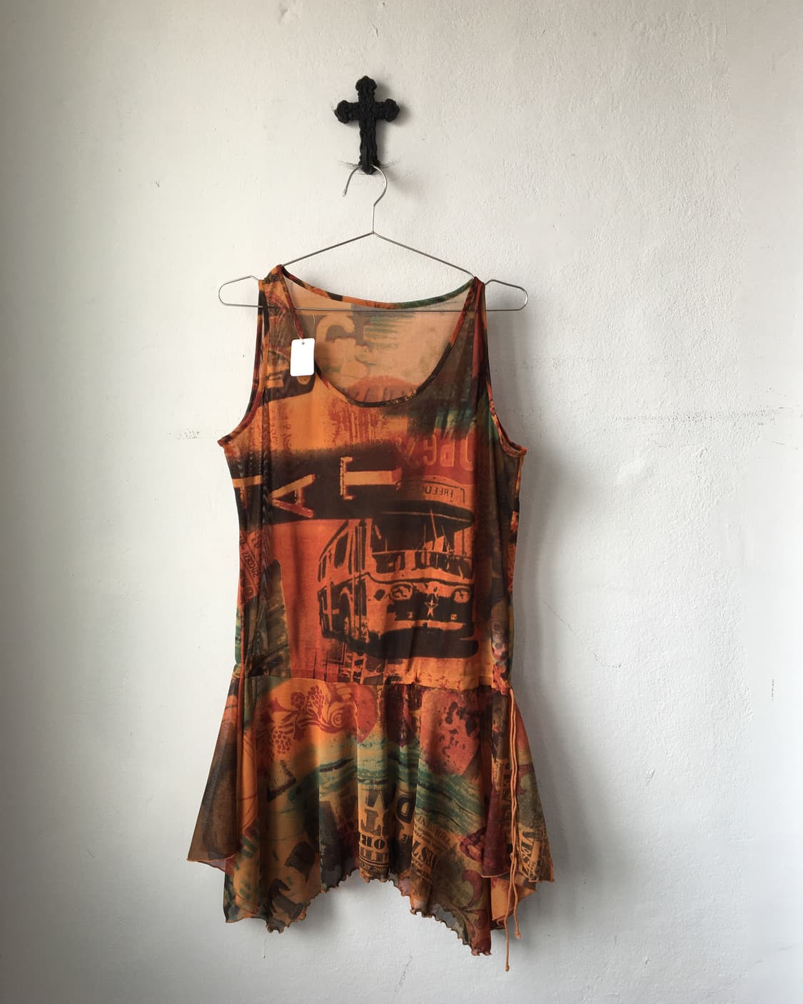 Full printing mesh sleeveless 상품이미지2