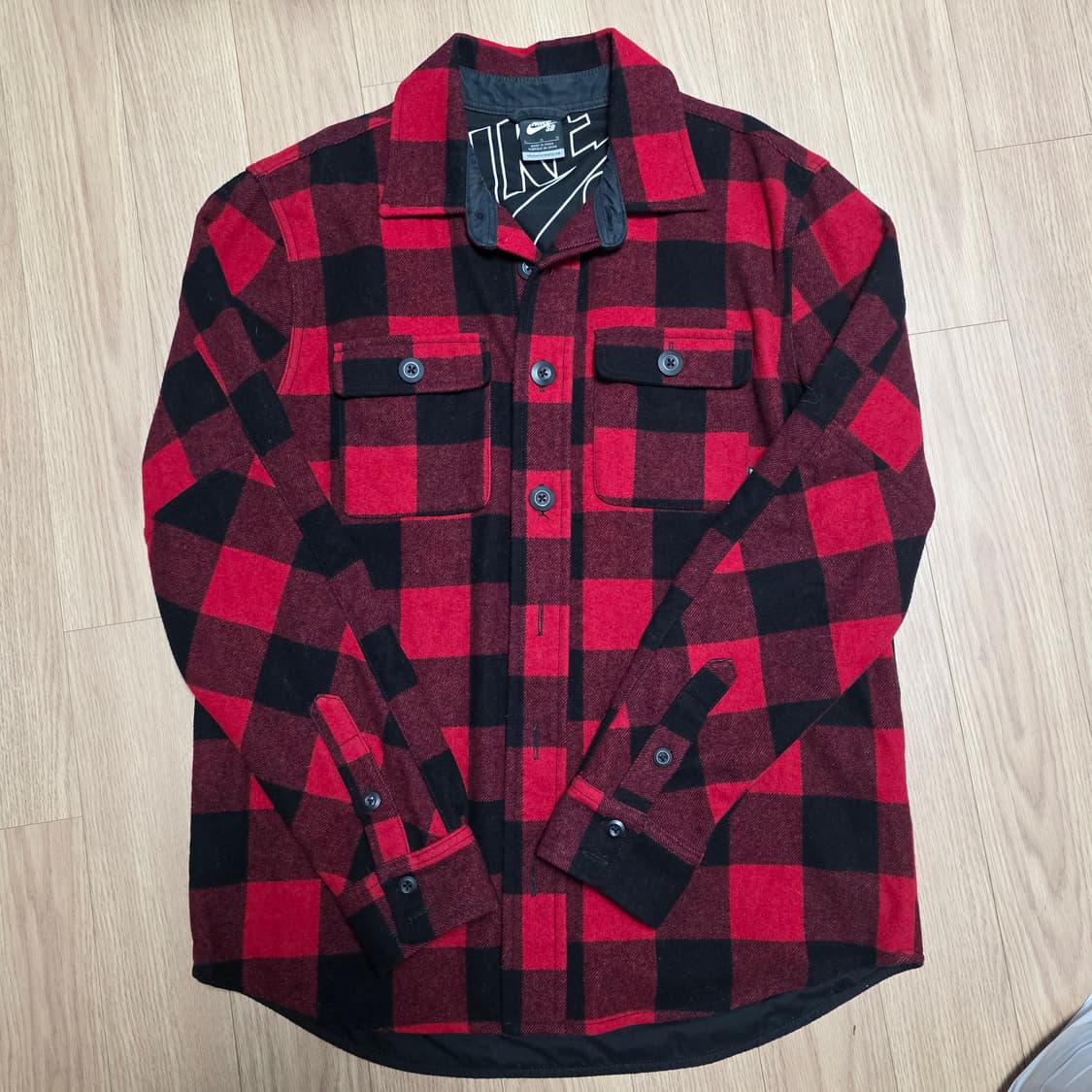 L) 나이키 홀게이트 울 셔츠 상품이미지1