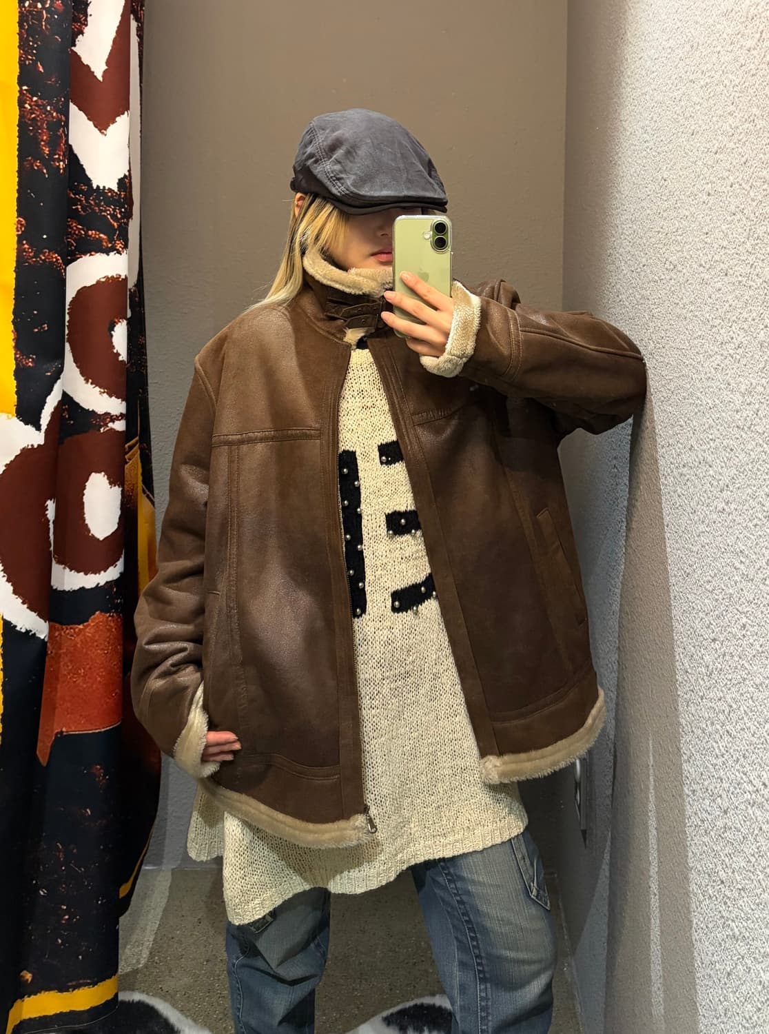 빈티지 무스탕 상품이미지1