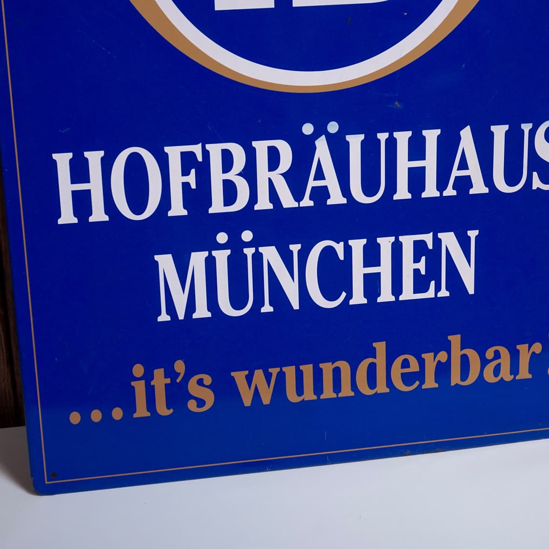 빈티지 소품 Hummer 독일 양조장 간판 상품이미지5