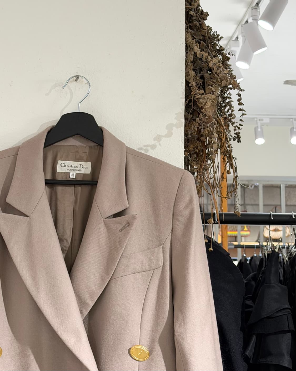 크리스찬 디올 베이지 더블 브레스티드 블레이저 상품이미지3