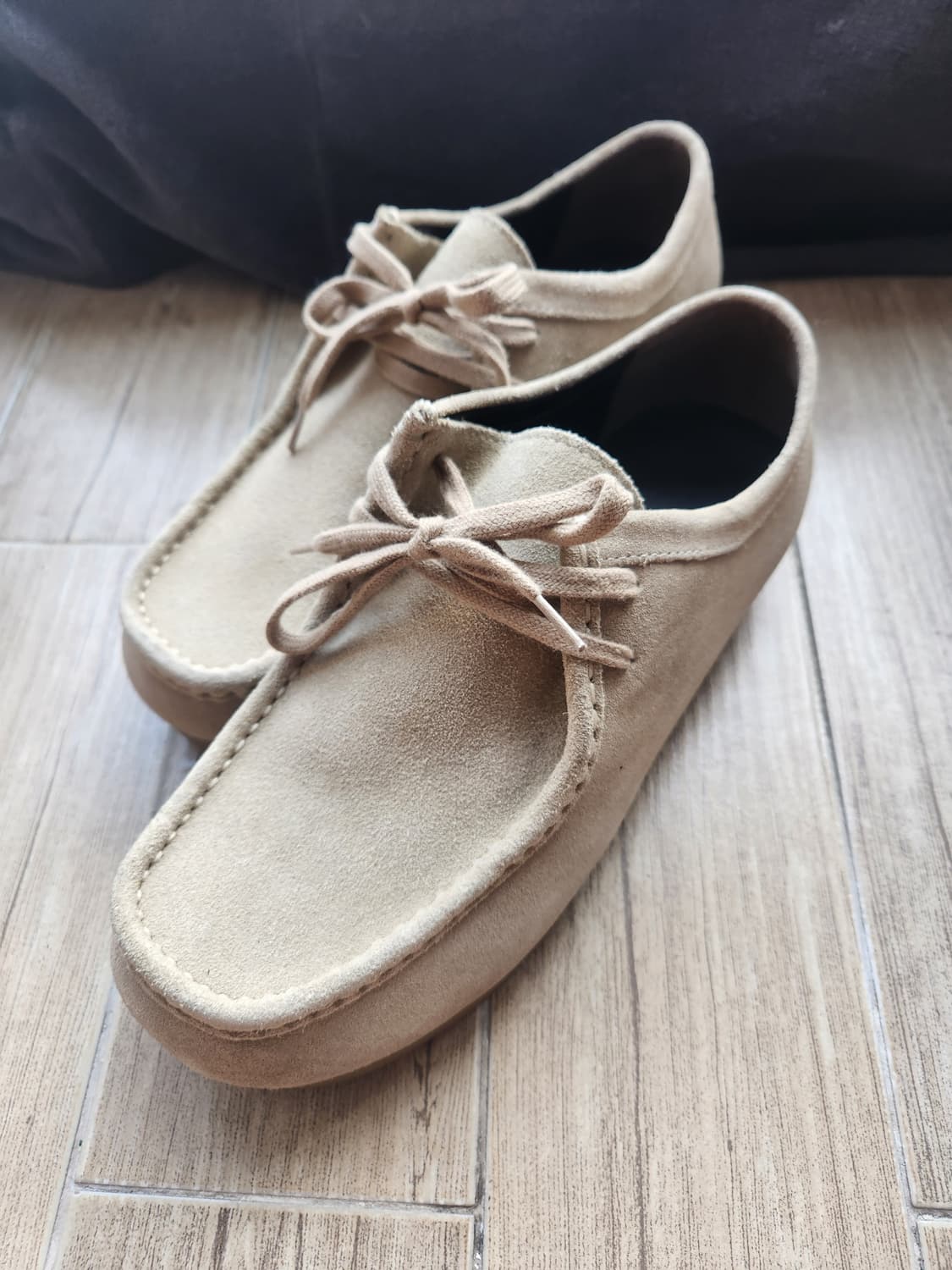 GU 리얼레더 모카신 베이지 (260) 상품이미지1