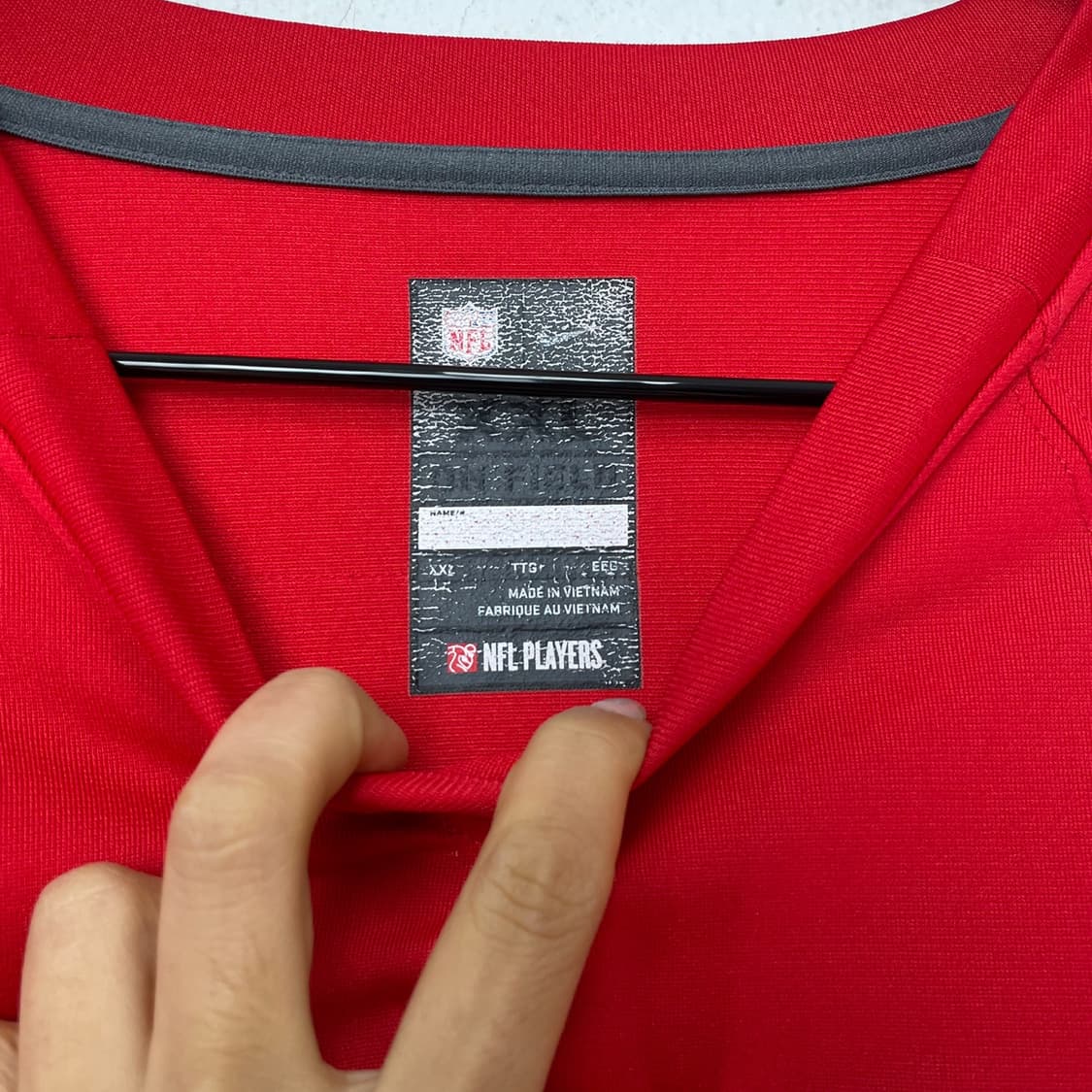 나이키 Nike 캔자스시티 치프스 NFL 풋볼 져지  유니폼 2XL 상품이미지2