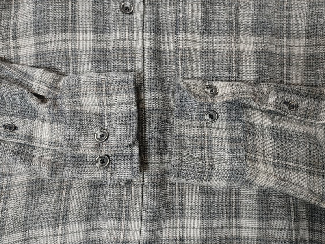 series 시리즈 남성 추동용 긴팔 체크셔츠남방 상품이미지4