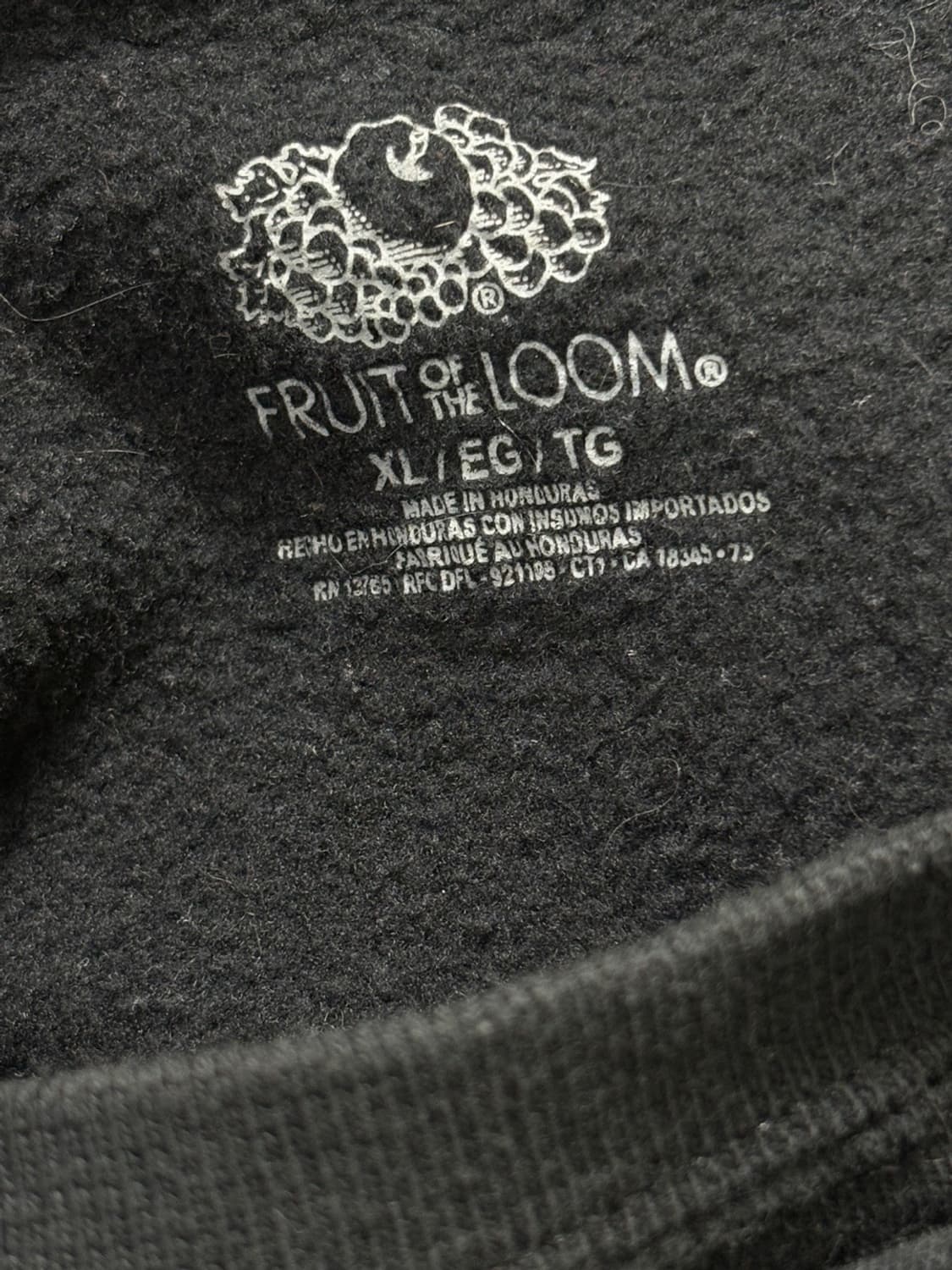 FRUIT OF THE LOOM 이탈리아 빈티지 스웻셔츠 상품이미지3