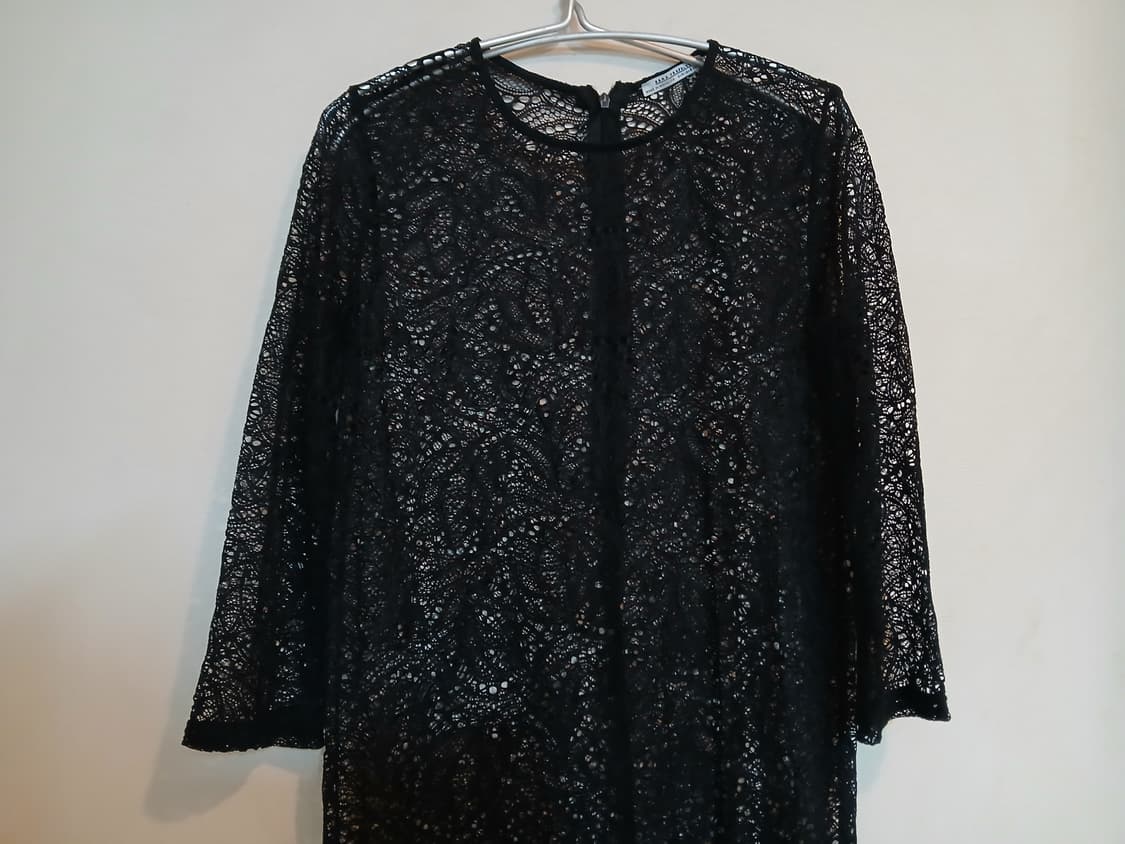 새상품 자라 레이스 칵테일 롱 원피스 파티 드레스 홀복 사은품 세트 나시 상품이미지1