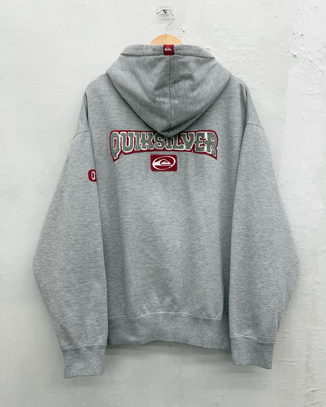 Quick Silver 00s 엠브로이더리 스웻 후드집업 상품이미지9