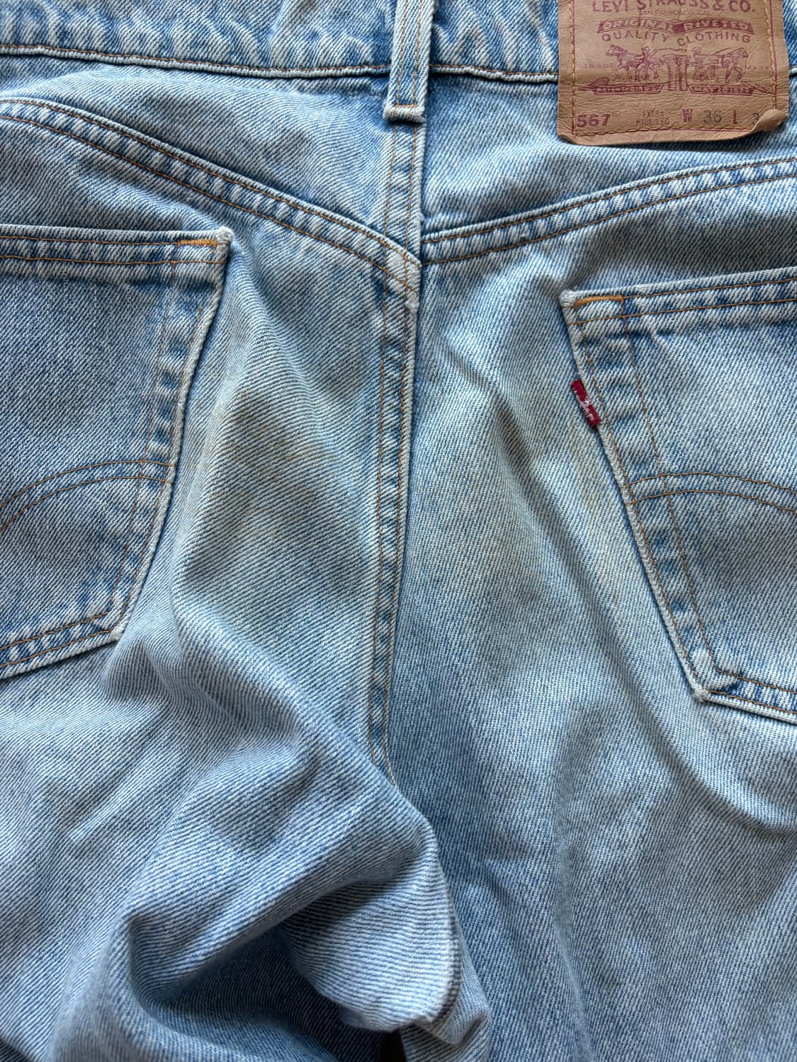 90s 리바이스 567 36x30 상품이미지4