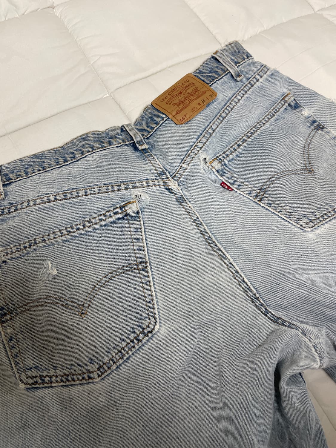 90s 리바이스 567 38x30 상품이미지4