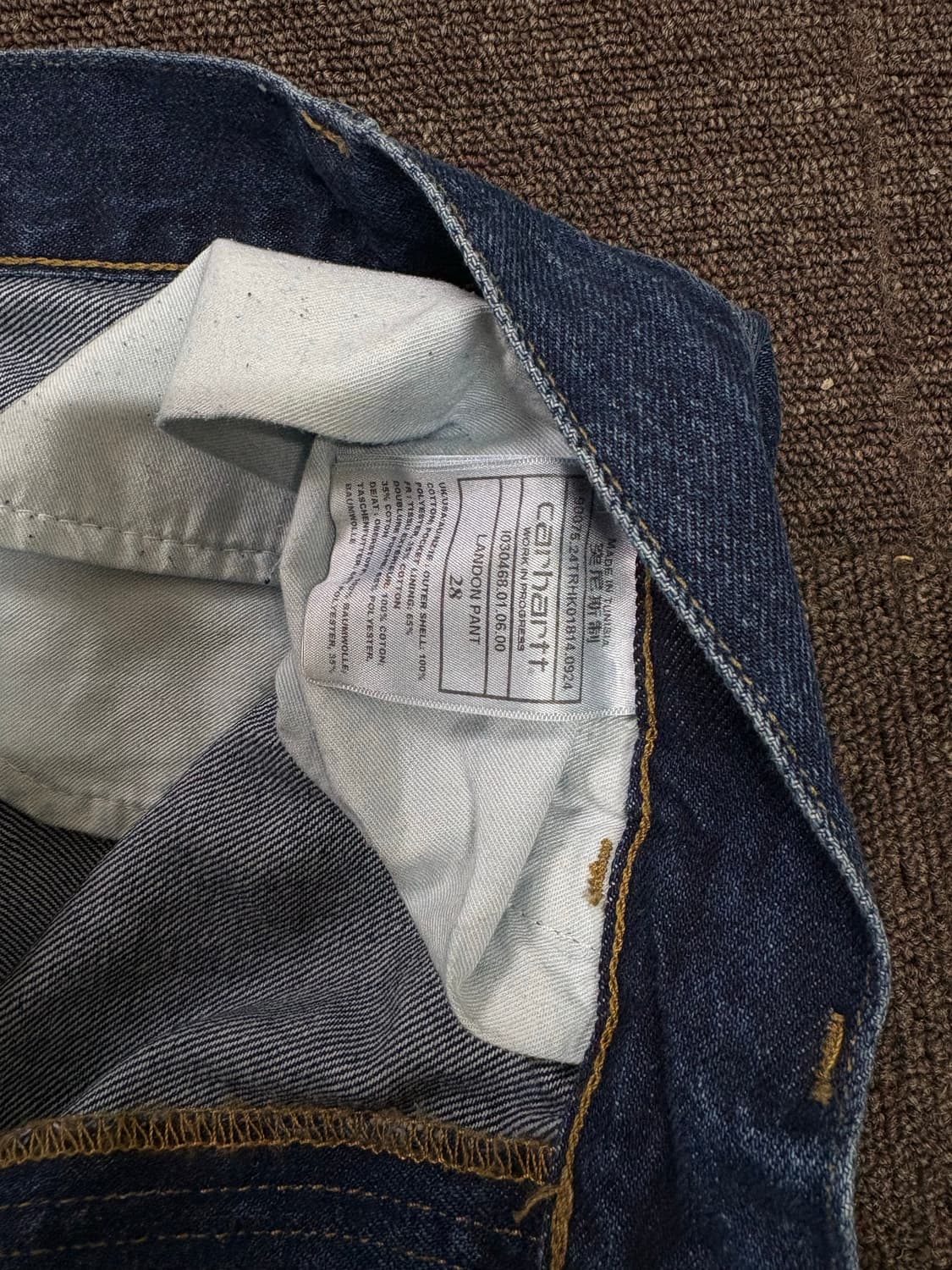 칼하트 랜든팬츠 상품이미지3