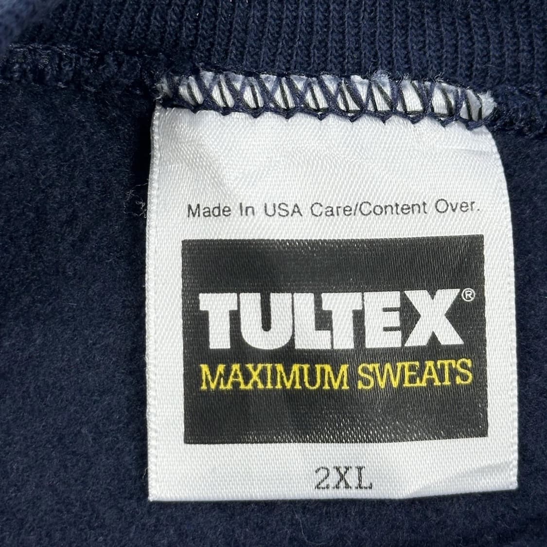 VTG 빈티지 USA 독수리 네이비 맨투맨 (XXL) 상품이미지5