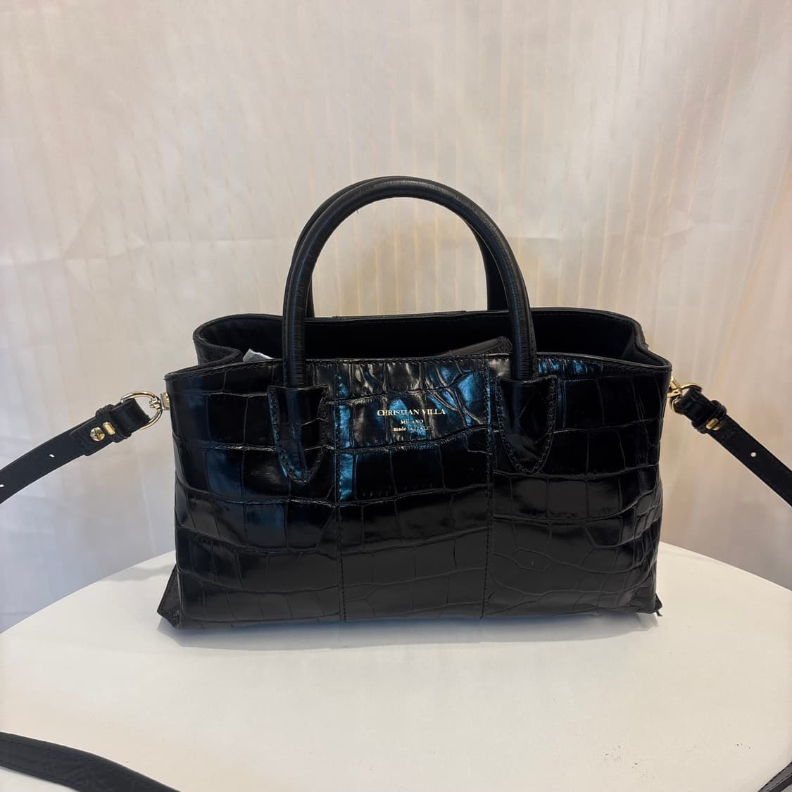정품 크리스찬 빌라 투웨이 토트백     상품이미지2