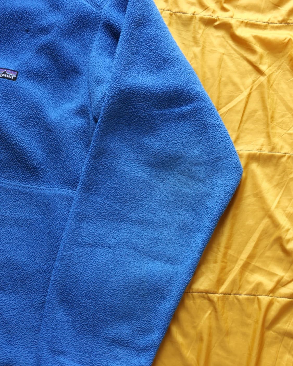 파타고니아 00s 마수피얼 신칠라 하프집업 플리스 블루 XL 상품이미지9