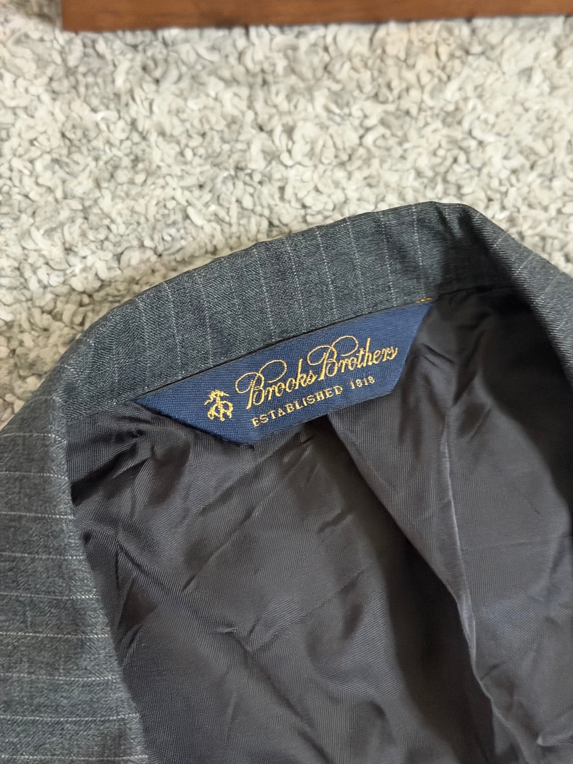 브룩스브라더스 핀 스프라이트 울 블레이저 상품이미지6