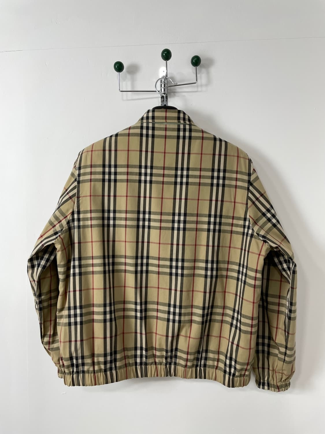 버버리 노바체크 리버시블 블루종 자켓  상품이미지5