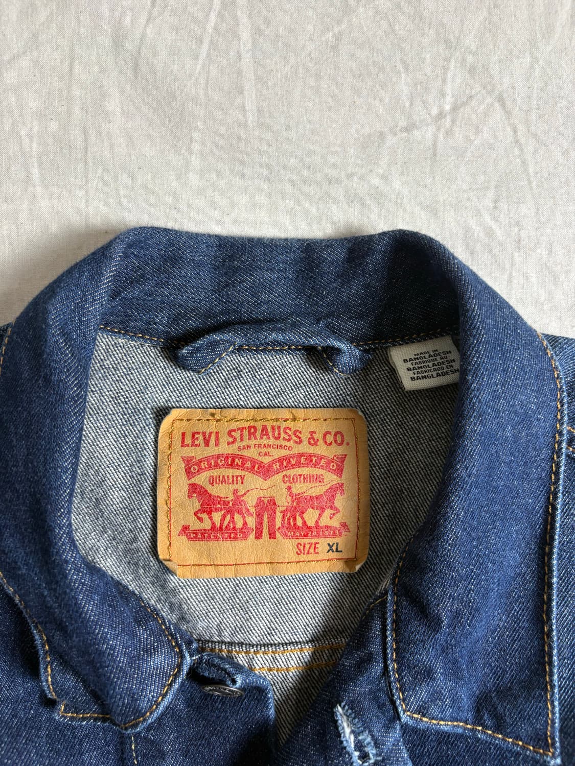 Levis 리바이스 데님 트러커 자켓 XL 상품이미지3