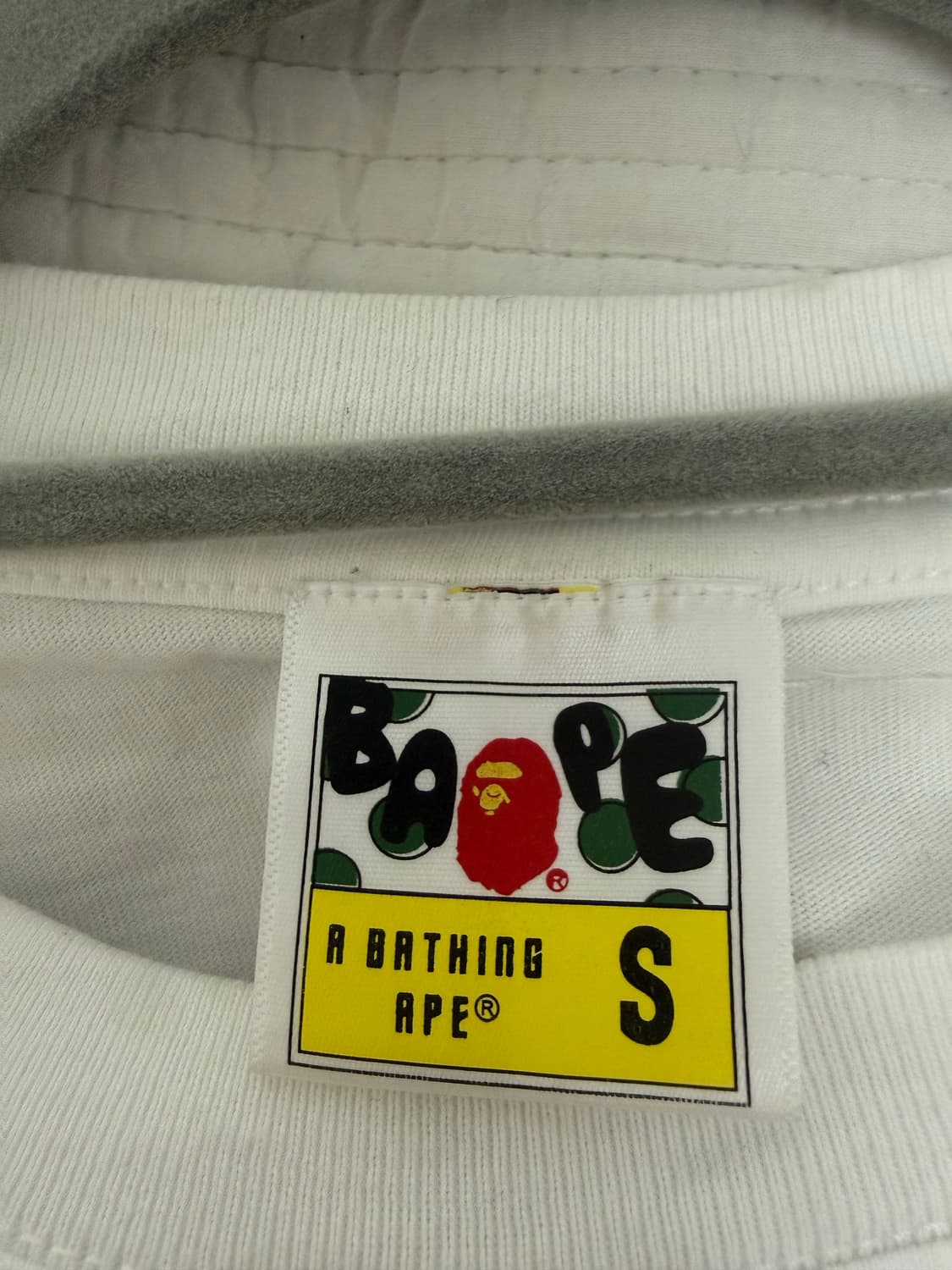 [S]  베이프 카모 마일로 반팔 상품이미지4