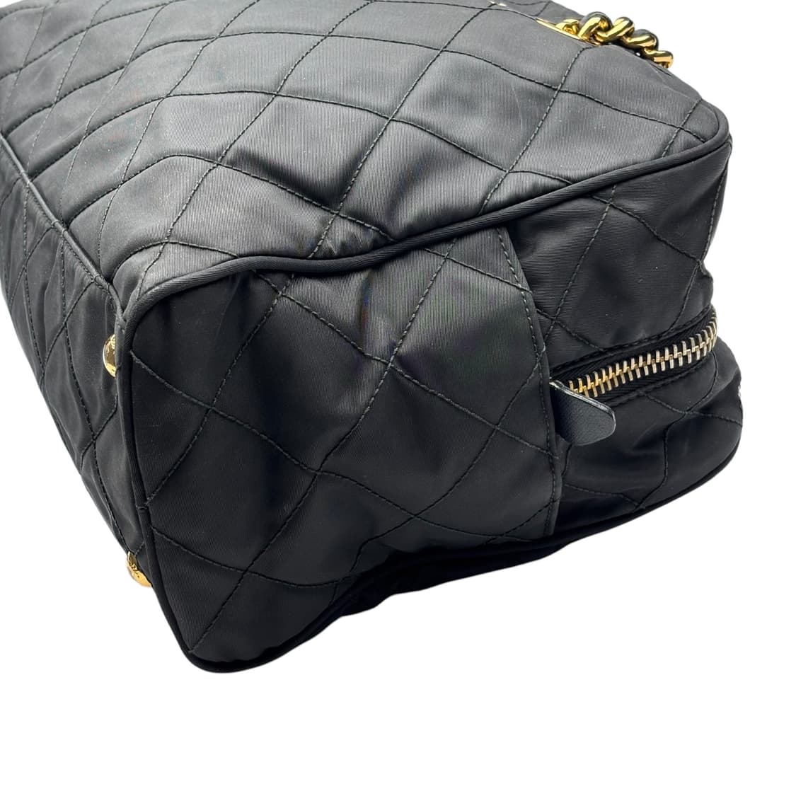 프라다 블랙 퀄팅 체인 포코노 숄더백 상품이미지4