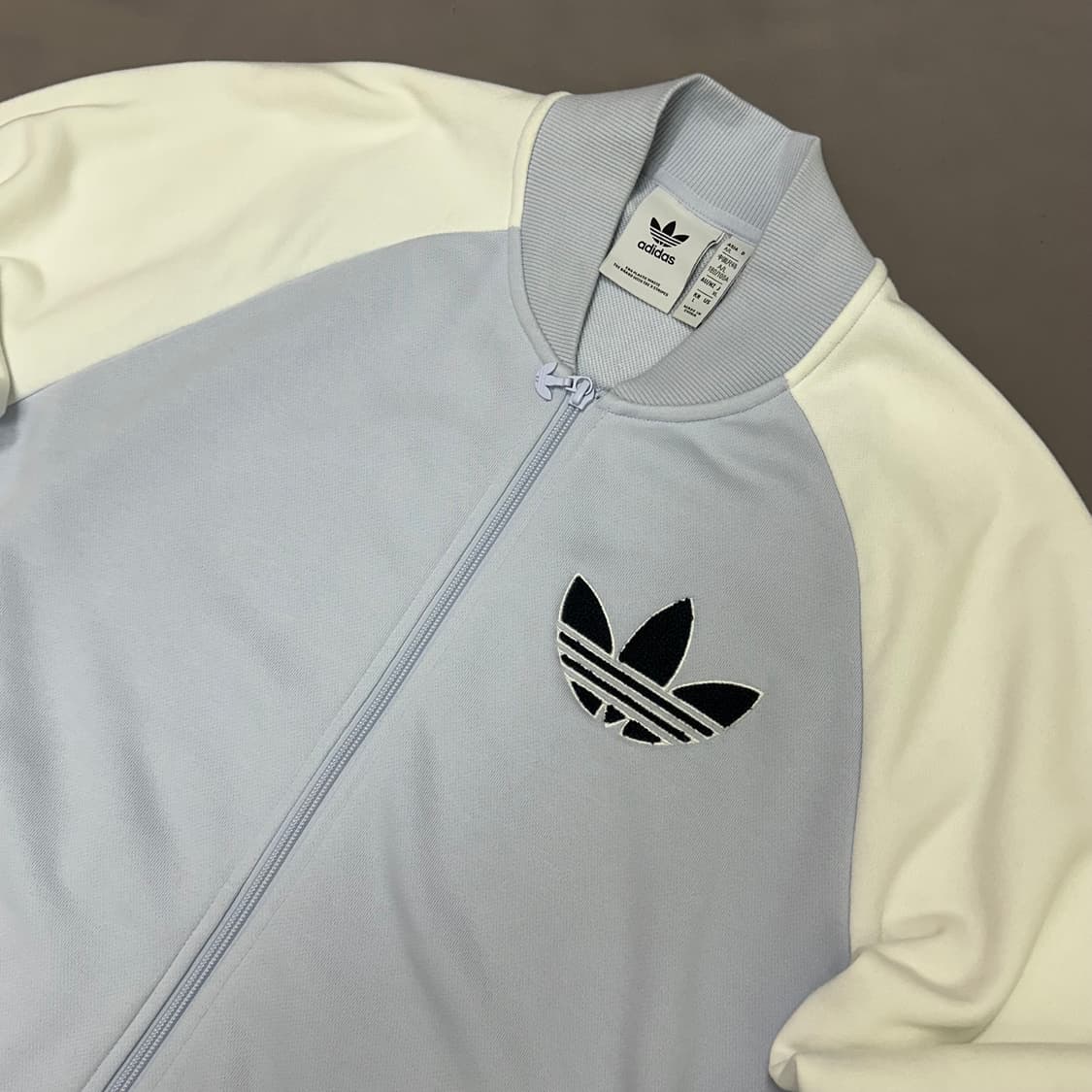 아디다스 신형 로고 투톤 빈티지 져지 L 상품이미지4