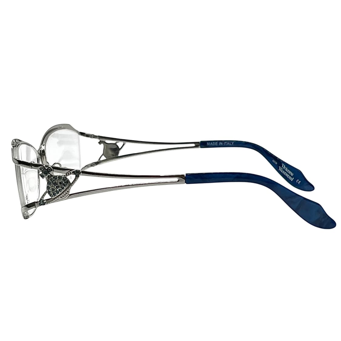 비비안웨스트우드 블루큐빅 안경 상품이미지3