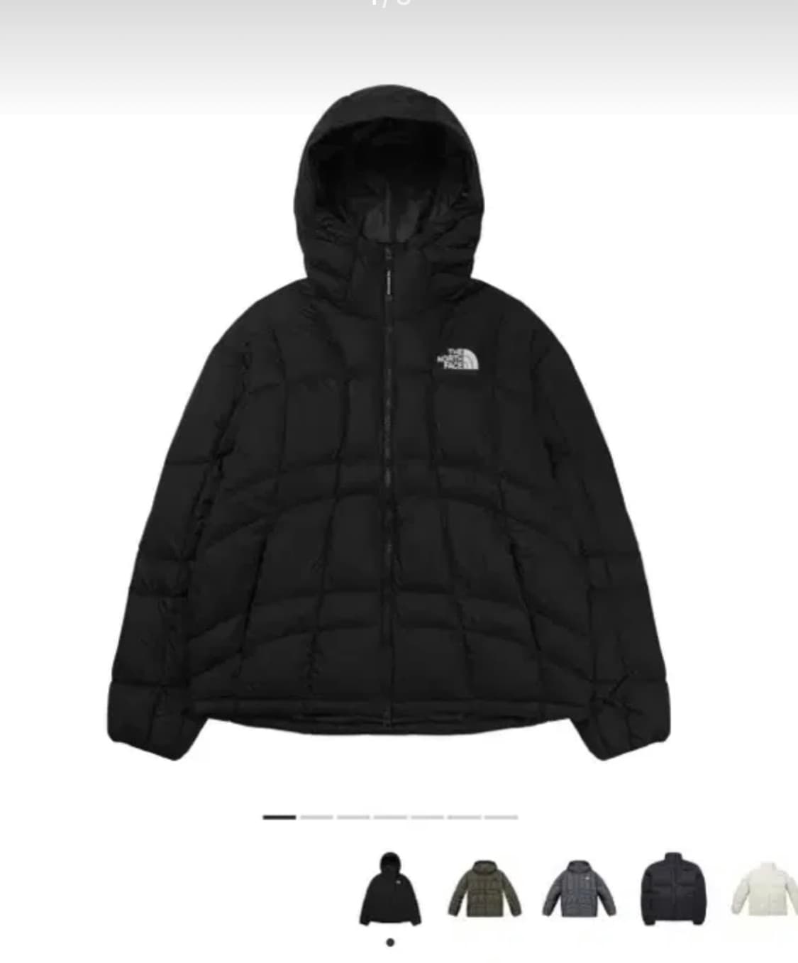 노스페이스 웨이브 LT 온볼 블랙 S 상품이미지1