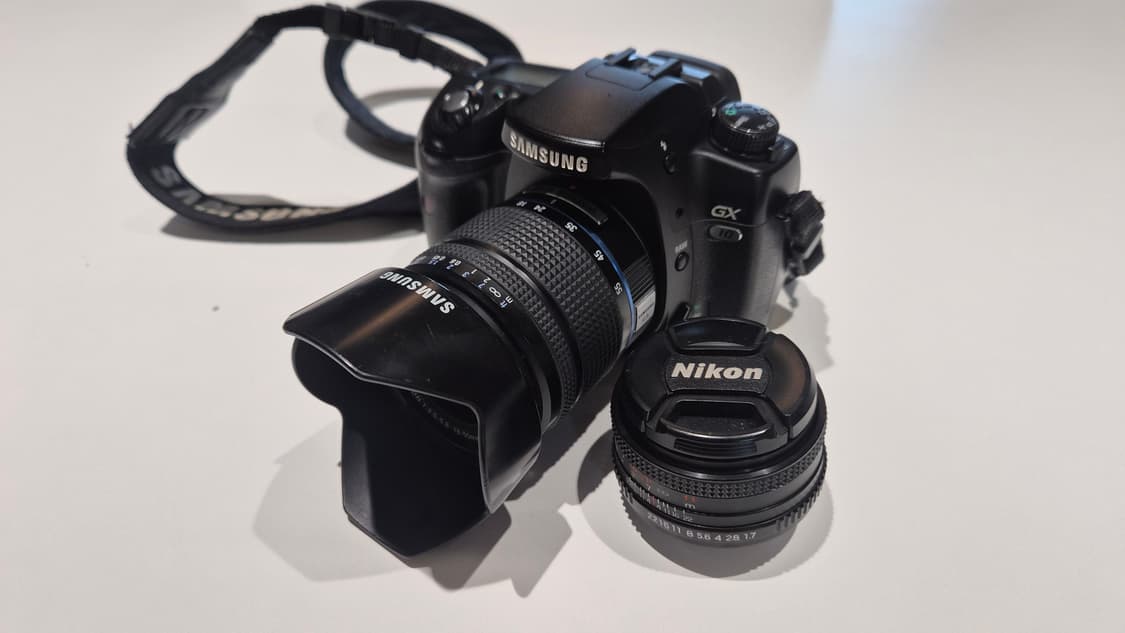 작례O 삼성 gx 10 단렌즈 줌렌즈 세트 디지털카메라 빈티지 디카 상품이미지1