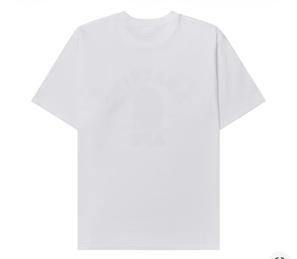 베이프 컬리지 화이트 M 상품이미지2